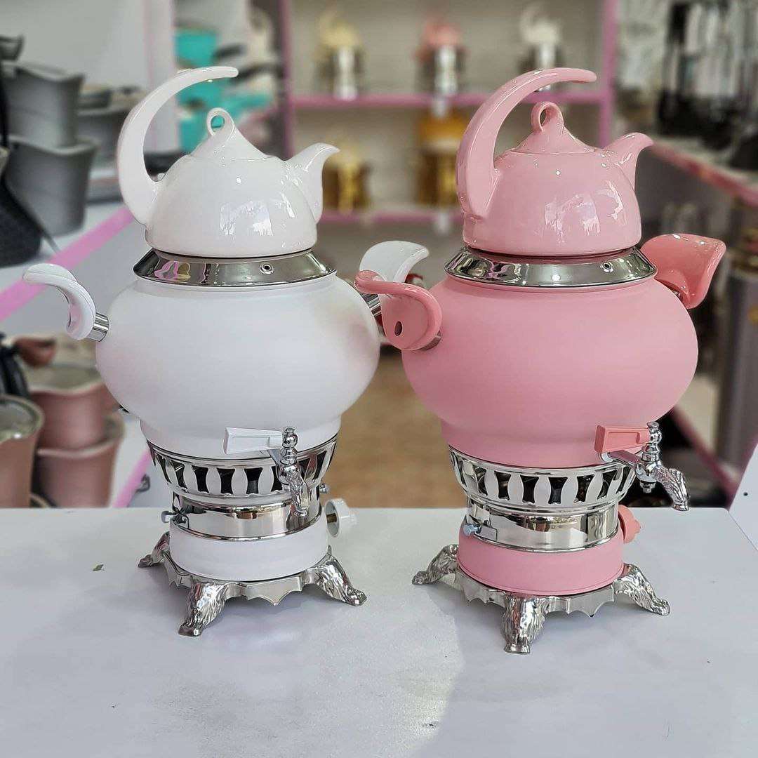 سماور گازی لاکچری گروپ ست - kalahomecity %